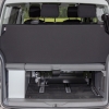 iXTEND Faltbett VW T6/T5 California Beach und Multivan - ​Titanschwarz - 100 709 026